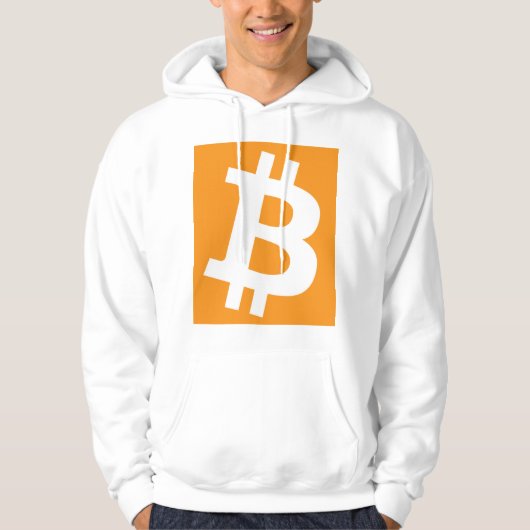 クラシックBitcoinロゴSweatshirt パーカ (正面)