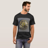 クラシックBitcoin Tシャツ (正面フル)