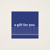 クラシックBlueモダン水玉模様清掃サービス (正面)