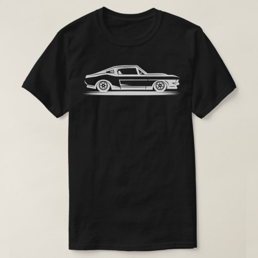 クラシックCAR男性車整備士ヴィンテージカーギフト Tシャツ (デザイン正面)