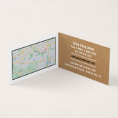 クラシックCountry Pubロゴ、Pub/Brewery、詳細 名刺 (内部)