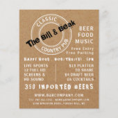 クラシックCountry Pub Logo, Pub/Brewery's 広告 チラシ (正面)