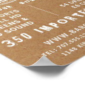 クラシックCountry Pub Logo, Pub/Brewery's 広告 ポスター (角)