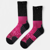 クラシックCrew Socks – 快適でスタイリッシュす ソックス (左)