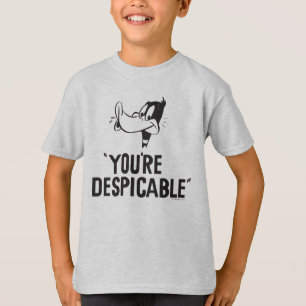 クラシックDAFFY DUCK™「あなたは卑劣」 Tシャツ