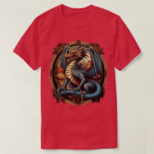 クラシックDDドラゴン Tシャツ (デザイン正面)