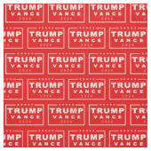 クラシックDonald Trump Vance 2024長方形ロゴ ファブリック (見本)