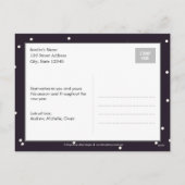 クラシックDots Christmas Photo Cardはがき シーズンポストカード (裏面)