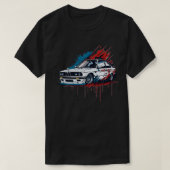 クラシックE30 BMW Tシャツ (デザイン正面)
