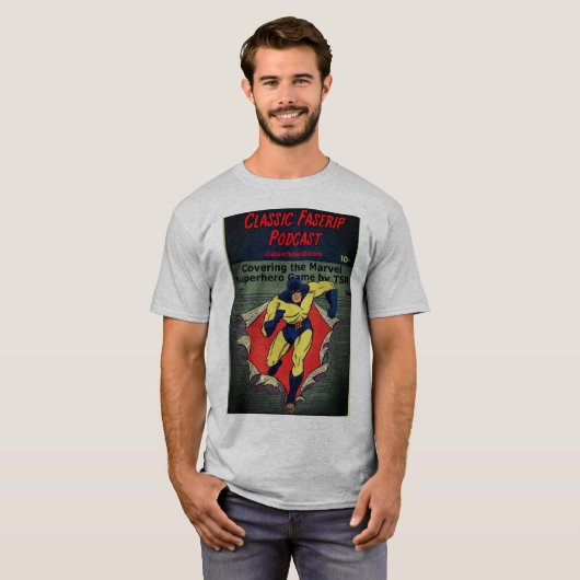 クラシックFASERIPのポッドキャストのワイシャツ! Tシャツ (正面フル)