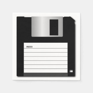 クラシックFDコンピュータギーク スタンダードカクテルナプキン