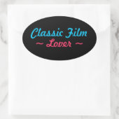 クラシックFILMスタンプ(4) 楕円形シール (バッグ)