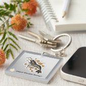 「クラシックFlashデザイン」 キーホルダー (正面右)