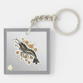 「クラシックFlashデザイン」 キーホルダー (裏面)