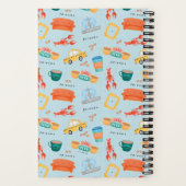 クラシックFRIENDS™アイコンのパターン ノートブック (裏面)