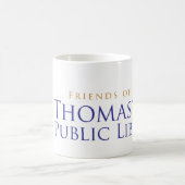 クラシックFriends of Thomaston Public Library Mug コーヒーマグカップ (中央)