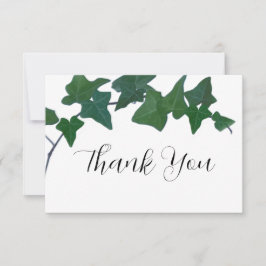 クラシックGreen English Ivyユー感謝していの カード
