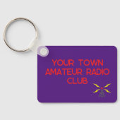 クラシックHallicrafters S 20Rラジオ受信機 キーホルダー (裏面)