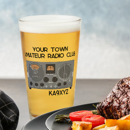 クラシックHallicrafters S 20Rラジオ受信機 タンブラーグラス