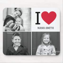 クラシックIハートフォトマウスパッド マウスパッド