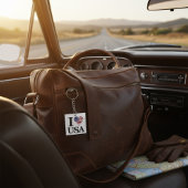 クラシックI USA❤️文Keychain キーホルダー