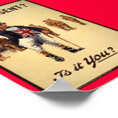 クラシックJohn Bull募集ポスター ポスター (角)