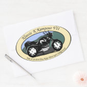 クラシックKカンポウVII 楕円形シール (封筒)