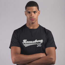 クラシックKreuzberg 36ベルリンキエズロゴオルドスクール Tシャツ