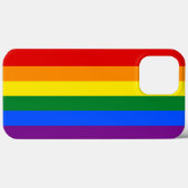 クラシックLGBTQレインボープライド国旗 Case-Mate iPhoneケース (裏面 (横))