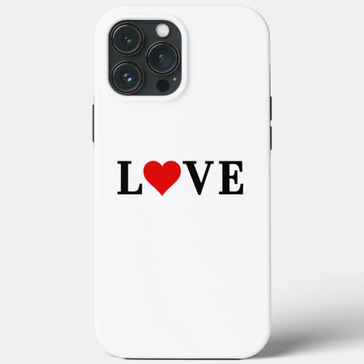 クラシックLOVEモチーフモダン Case-Mate iPhoneケース (裏面)