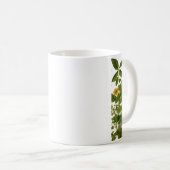 クラシックMag 11 oz – と自然パターン コーヒーマグカップ (正面右)