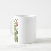 クラシックMag 11 oz – と自然パターン コーヒーマグカップ (正面左)