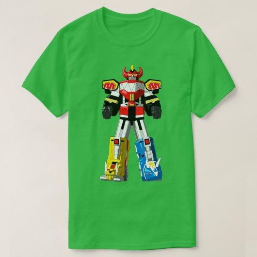 クラシックMEGAZORD Tシャツ (デザイン正面)