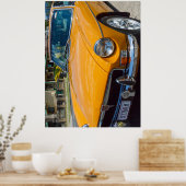 クラシックMGB GTロードスター ポスター (キッチン)