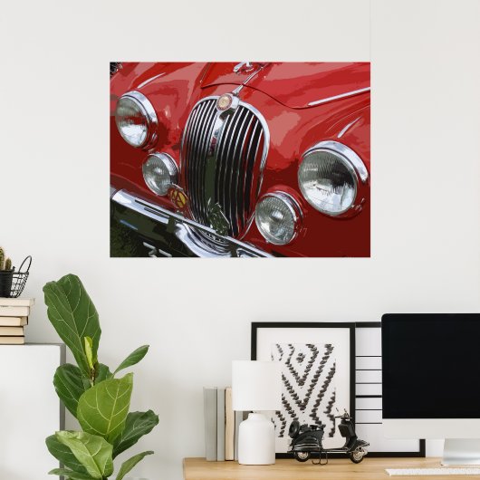 クラシックMK.2 JAG ポスター (ホームオフィス)