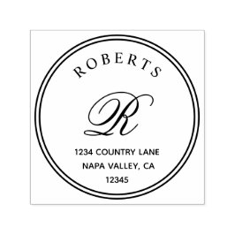 クラシックMonogram Serifの名前と返り値 セルフインキングスタンプ