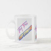 クラシックMUG フロストグラスマグカップ (左)