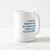 クラシックMug - IVHロゴとミッション コーヒーマグカップ (正面右)