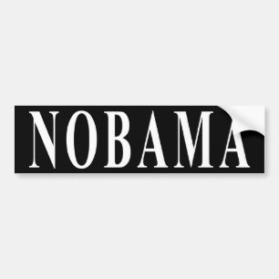 クラシックNOBAMA バンパーステッカー