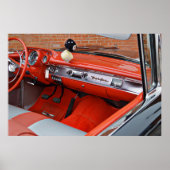 クラシックOld Bel Air Dashboardポスターアート ポスター (正面)