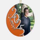 クラシックOrange 2025大学院写真 セラミックオーナメント (左)