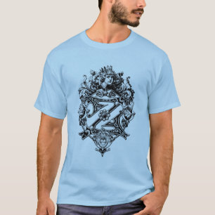 クラシックOzロイヤルティクレストT型のウィザード Tシャツ