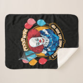 クラシックPennywise – 私はちょうど上に食べ行ける シェルパブランケット (正面(横))