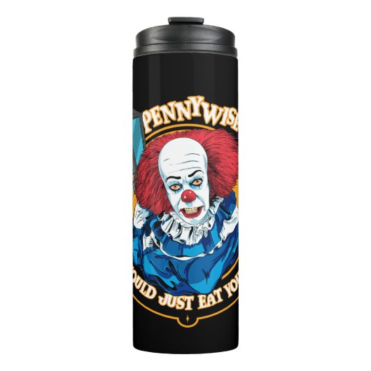 クラシックPennywise – 私はちょうど上に食べ行ける タンブラー (正面)