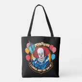 クラシックPennywise – 私はちょうど上に食べ行ける トートバッグ (裏面)