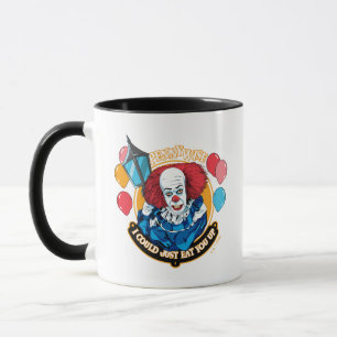 クラシックPennywise – 私はちょうど上に食べ行ける マグカップ