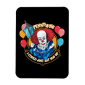 クラシックPennywise – 私はちょうど上に食べ行ける マグネット (縦)