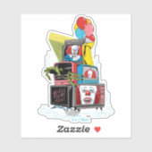 クラシックPennywise TVスタック – 浮動も シール (シート)