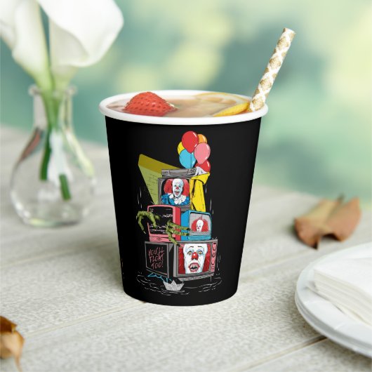 クラシックPennywise TVスタック – 浮動も 紙コップ (インサイチュ)