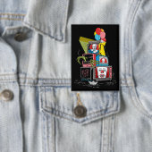 クラシックPennywise TVスタック – 浮動も 缶バッジ (インサイチュ)